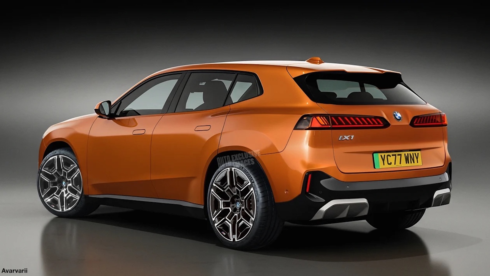  Στο πίσω μέρος, τα φωτιστικά σώματα τύπου iX3 και η ενσωματωμένη αεροτομή οροφής θα τονίζουν τον sport χαρακτήρα του νέου iX1.
